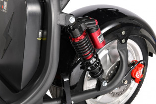 Электроскутер WHITE SIBERIA PRO MAX 3950W, черный