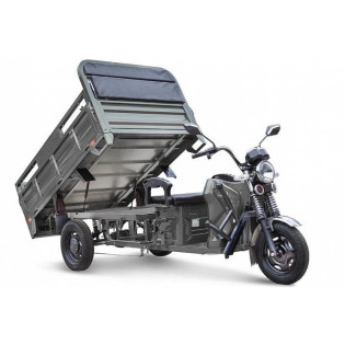Грузовой электротрицикл Rutrike D4 NEXT PRO 1800 72V1500W, серый