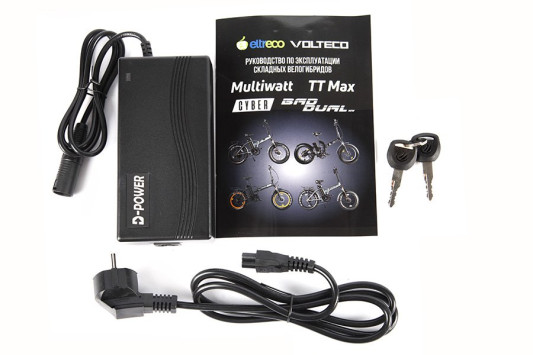 Электрофэтбайк VOLTECO CYBER, красный