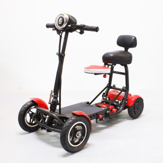 Электротрицикл Green Camel Кольт 515 (36V 15,6Ah 2x250W) красный