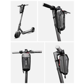 Сумка на руль для электросамокатов Wild Man XL 3L (Черная)