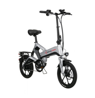 Электровелосипед Yokamura Combo c подвеской, серый