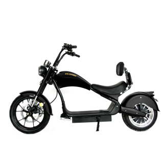 Электрический скутер Ikingi Chopper черный