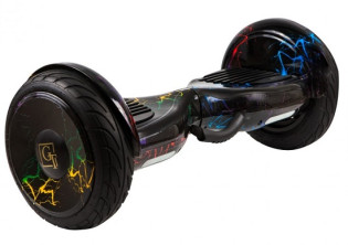 Гироскутер Smart GT PRO AQUA 10.5 APP, цветная молния