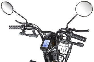 Электротрицикл Rutrike Бумеранг, черный