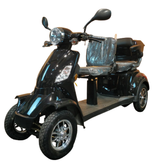 Электроскутер четырехколесный двухместный Syccyba 4rike X2 1000W 60V 20Ah