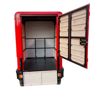Электротрицикл грузовой GreenCamel Тендер E1200 (72V 2500W) кабина, BOX, понижающая